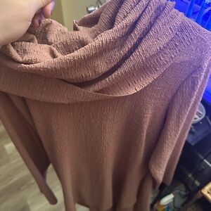 Cozy Women's Sweater in Warm Brown